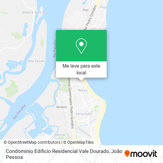 Condominio Edificio Residencial Vale Dourado mapa