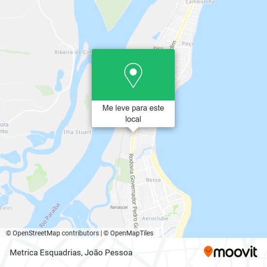 Metrica Esquadrias mapa