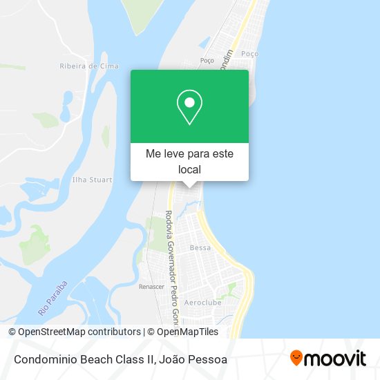Condominio Beach Class II mapa
