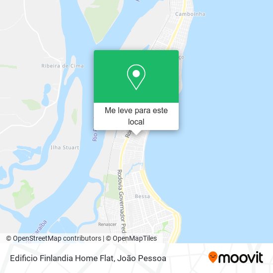 Edificio Finlandia Home Flat mapa