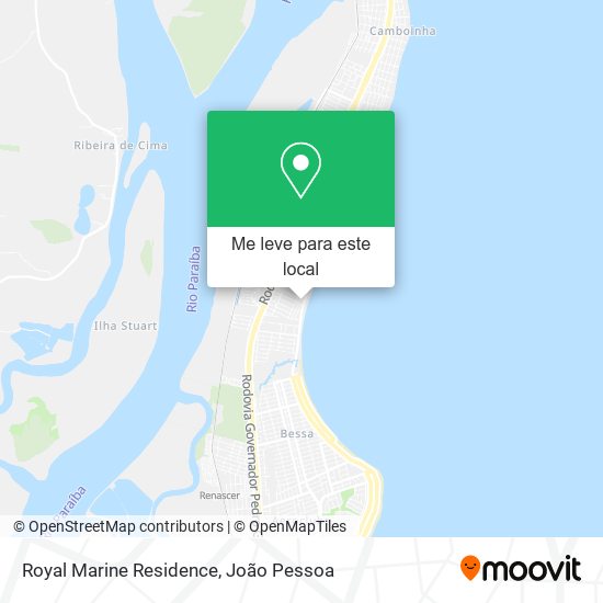 Royal Marine Residence mapa