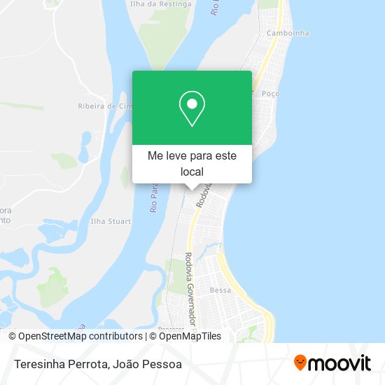 Teresinha Perrota mapa