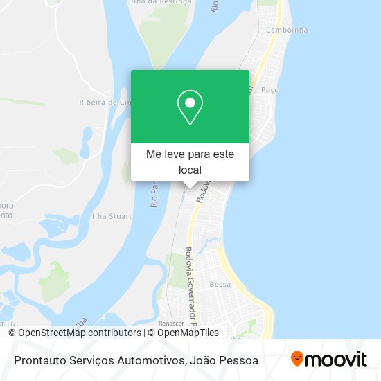 Prontauto Serviços Automotivos mapa
