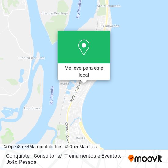 Conquiste - Consultoria / , Treinamentos e Eventos mapa