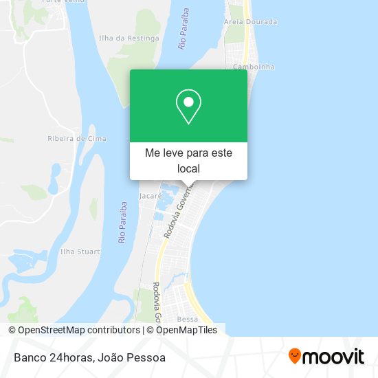 Banco 24horas mapa