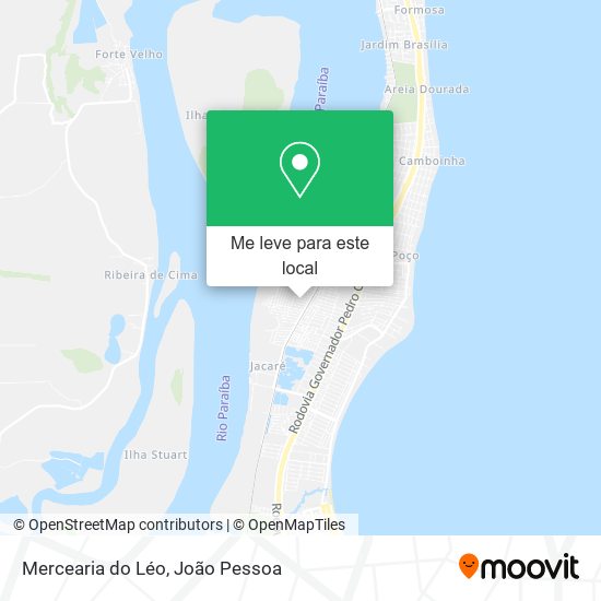 Mercearia do Léo mapa