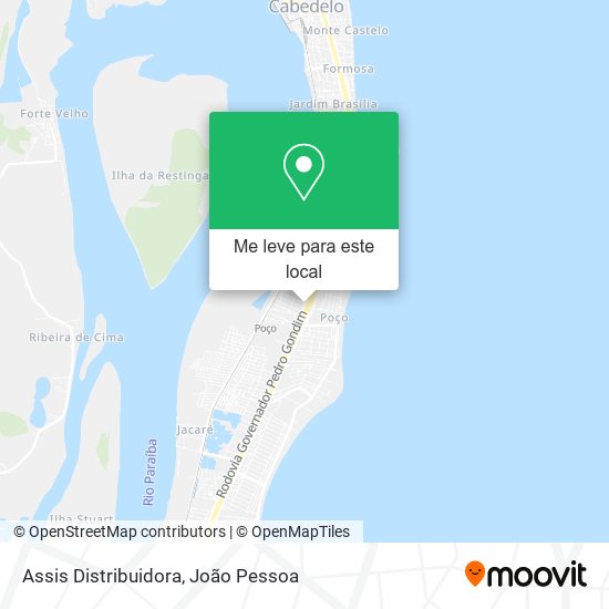 Assis Distribuidora mapa