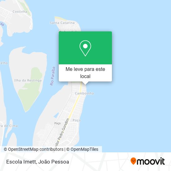 Escola Imett mapa