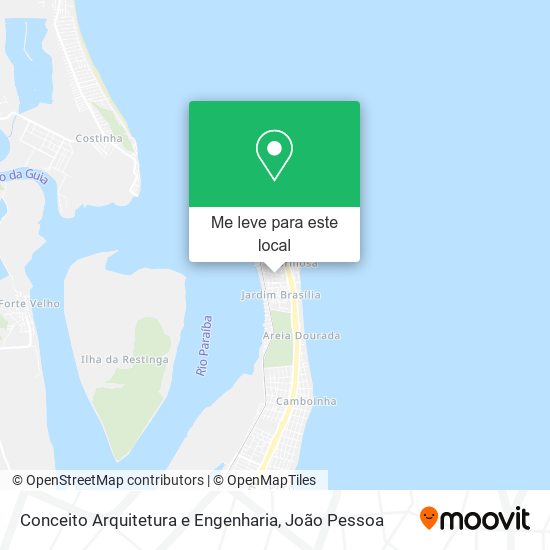 Conceito Arquitetura e Engenharia mapa
