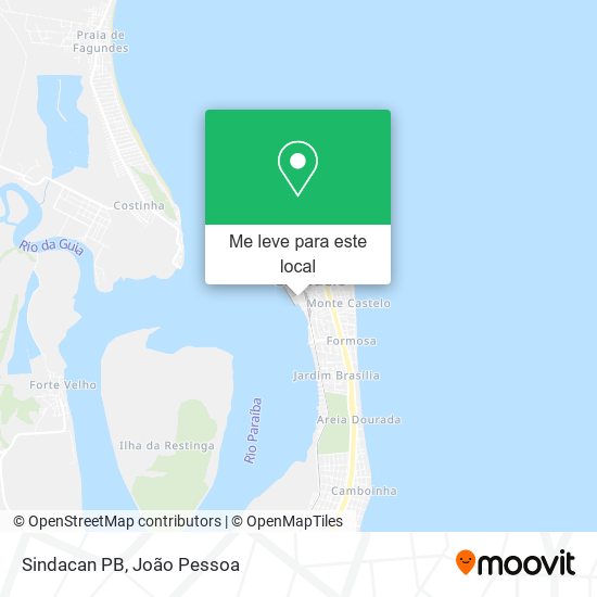 Sindacan PB mapa