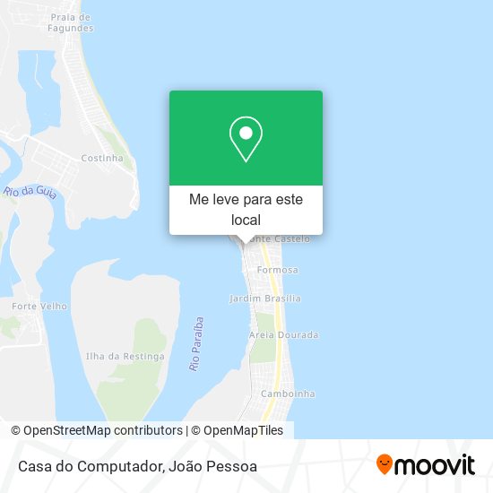 Casa do Computador mapa