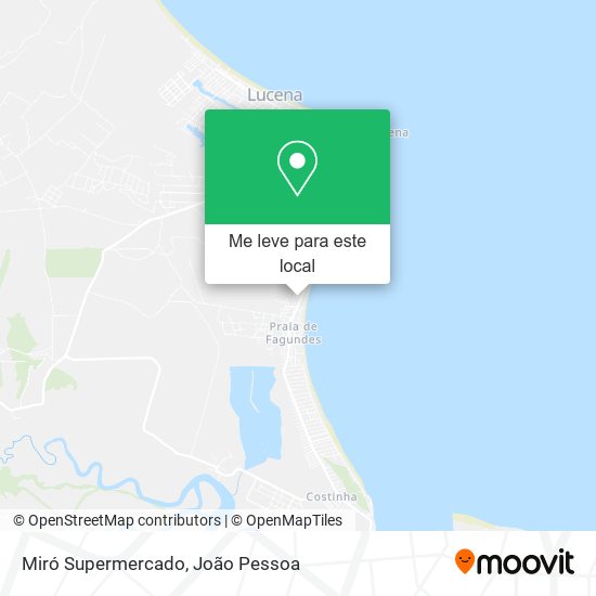 Miró Supermercado mapa
