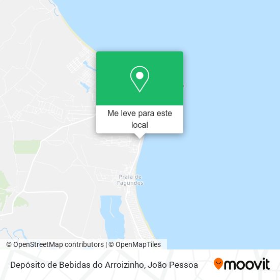 Depósito de Bebidas do Arroizinho mapa