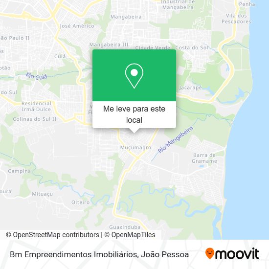 Bm Empreendimentos Imobiliários mapa