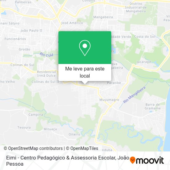 Eimi - Centro Pedagógico & Assessoria Escolar mapa