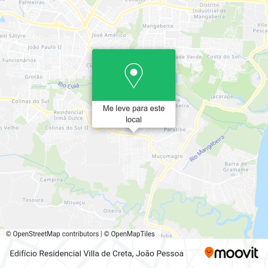 Edifício Residencial Villa de Creta mapa