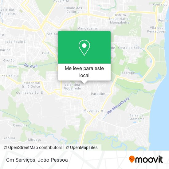 Cm Serviços mapa