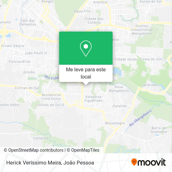 Herick Veríssimo Meira mapa