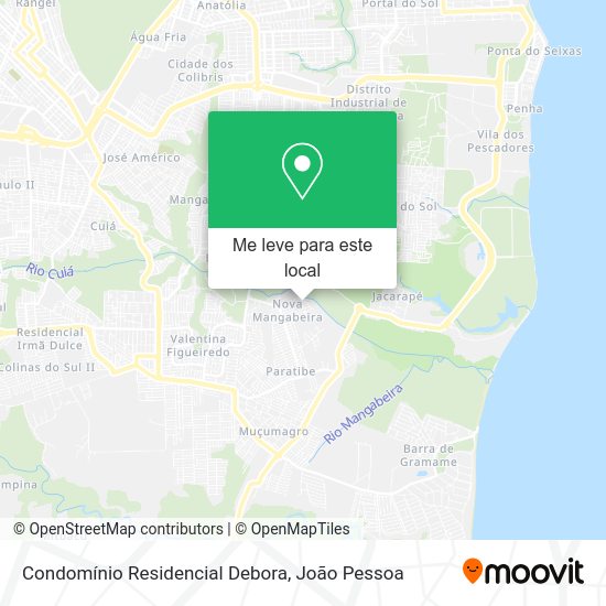 Condomínio Residencial Debora mapa