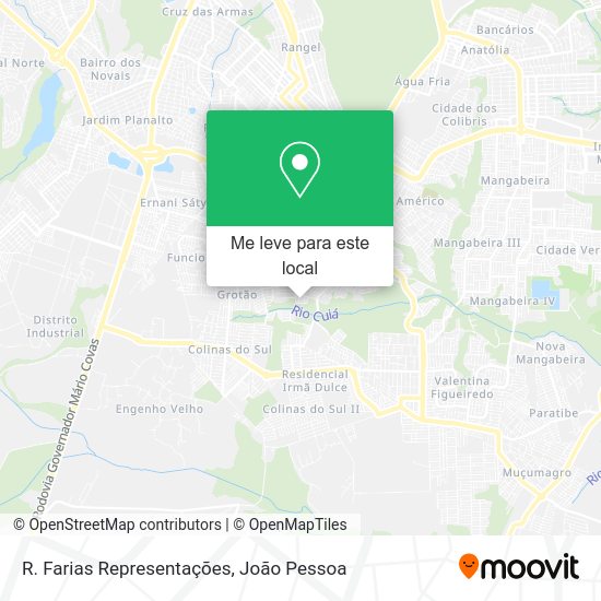R. Farias Representações mapa