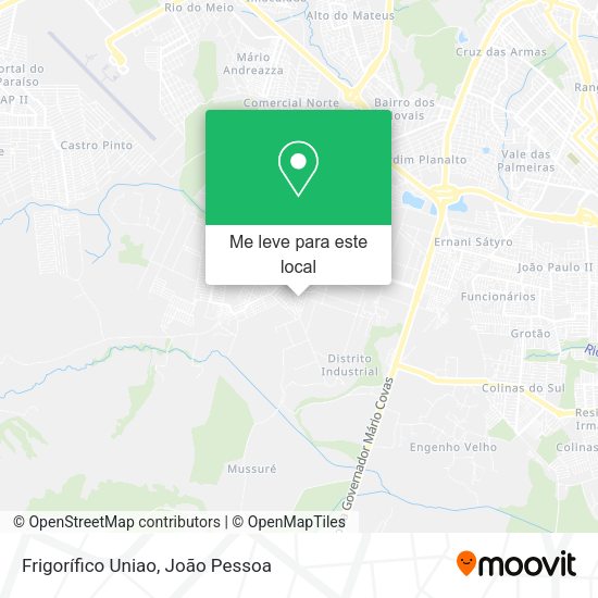 Frigorífico Uniao mapa