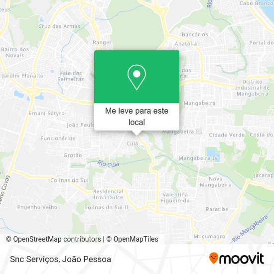 Snc Serviços mapa