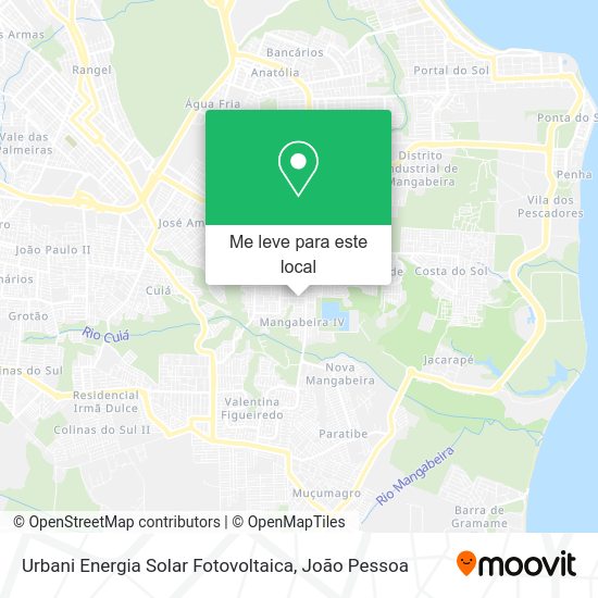 Urbani Energia Solar Fotovoltaica mapa