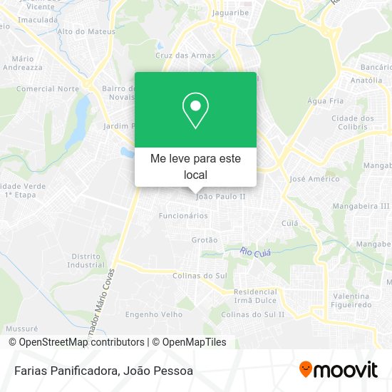 Farias Panificadora mapa