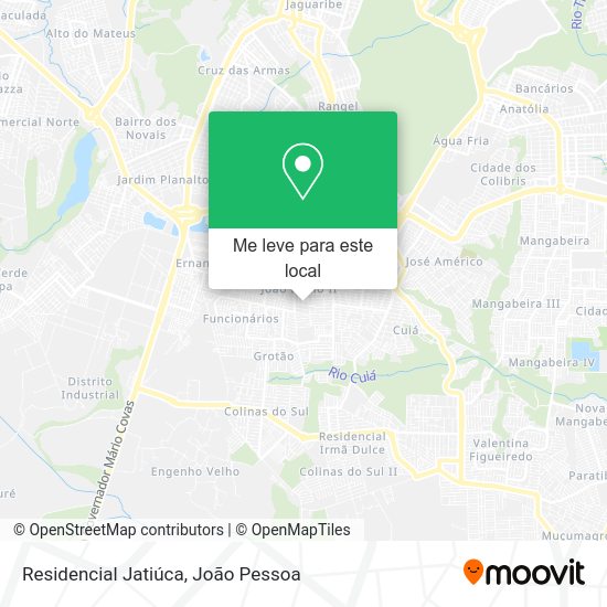 Residencial Jatiúca mapa