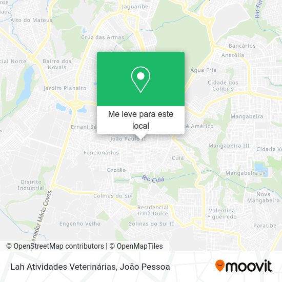 Lah Atividades Veterinárias mapa