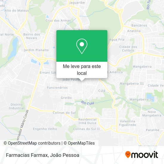Farmacias Farmax mapa