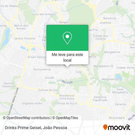 Drinks Prime Geisel mapa