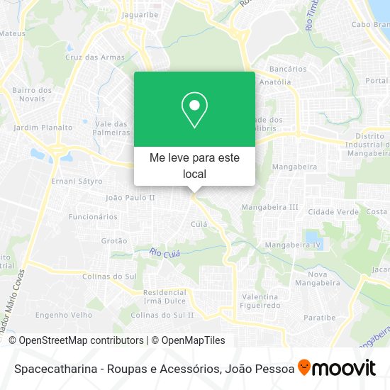 Spacecatharina - Roupas e Acessórios mapa