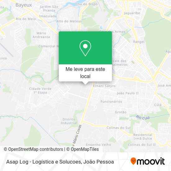 Asap Log - Logística e Solucoes mapa