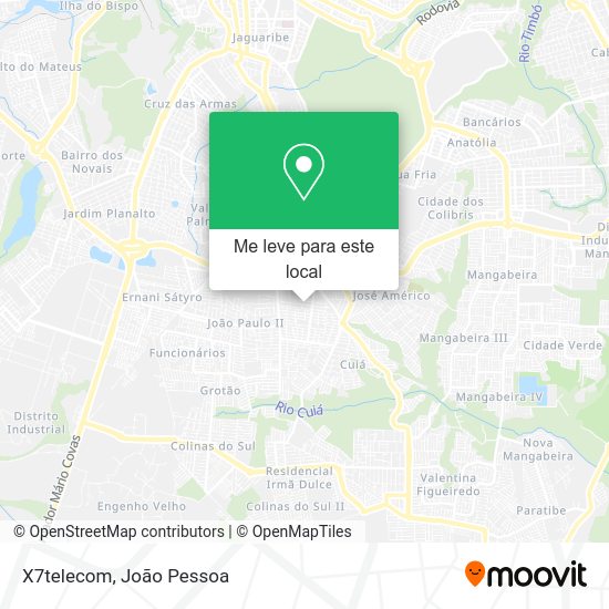 X7telecom mapa
