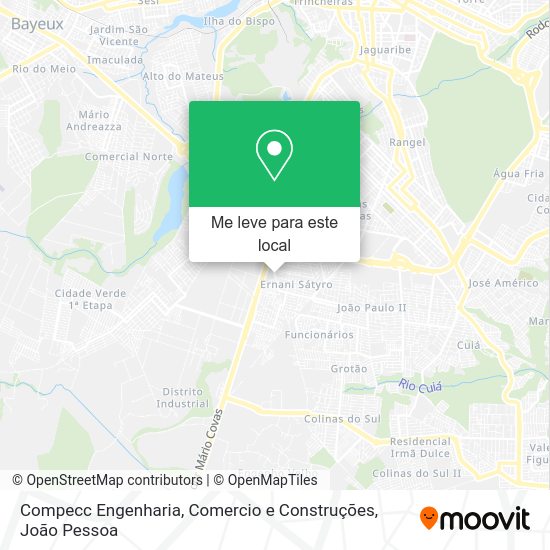 Compecc Engenharia, Comercio e Construções mapa