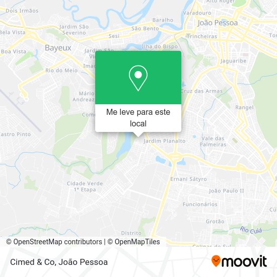 Cimed & Co mapa