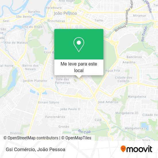 Gsi Comércio mapa