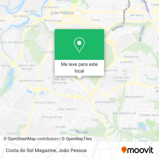 Costa do Sol Magazine mapa