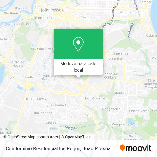 Condomínio Residencial los Roque mapa