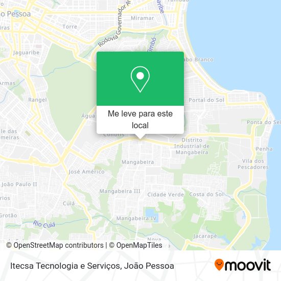 Itecsa Tecnologia e Serviços mapa