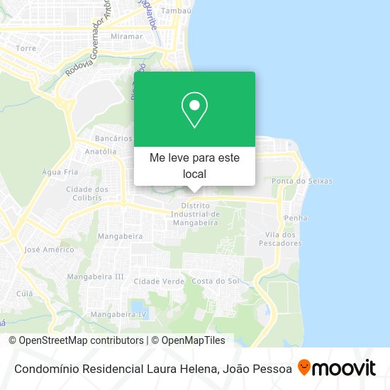 Condomínio Residencial Laura Helena mapa