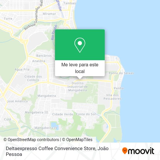 Deltaexpresso Coffee Convenience Store mapa