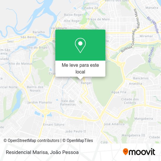 Residencial Marisa mapa