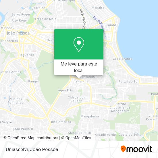 Uniasselvi mapa