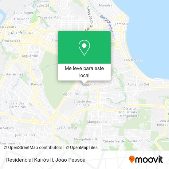 Residencial Kairós II mapa