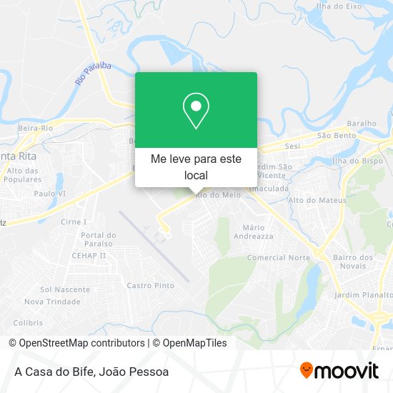 A Casa do Bife mapa