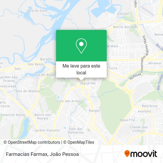Farmacias Farmax mapa