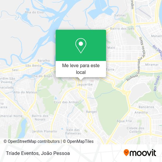 Tríade Eventos mapa