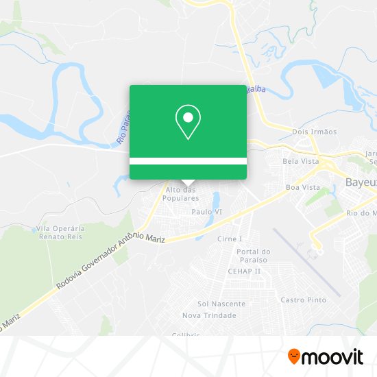 Jvp Veículos e Transportes mapa